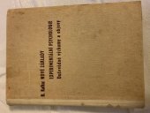 kniha Nové základy experimentální psychologie Duševědné výzkumy a objevy, s.n. 1949