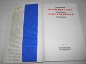 kniha Josef Dobrovský [studie s ukázkami z díla], Svobodné slovo 1964