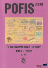 kniha Československé celiny 1918-1992 II. Specializovaná příručka pro sběratele, Pofis 2001