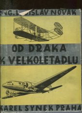 kniha Od draka k velkoletadlu, Karel Synek 1938
