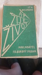 kniha Ať žije život! Seznam děl a výbor ukázek S.K. Neumanna, Ústř. svaz spotřebních družstev 1955