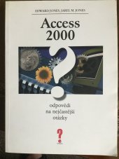 kniha Access 2000 odpovědi na nejčastější otázky, Grada 1999