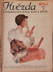 kniha Hvězda československých paní a dívek svázané ročníky 1925 a 1926, Melantrich 1925