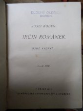 kniha Irčin románek, Alois Neubert 1927