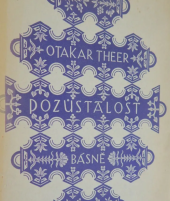 kniha Básnická pozůstalost, Aventinum 1924