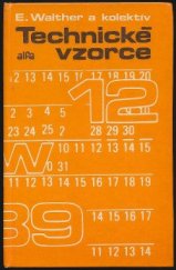 kniha Technické vzorce,  Alfa (SK) 1984