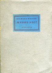 kniha Mnoho nocí básně, Ot. Štorch-Marien 1928
