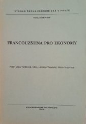 kniha Francouzština pro ekonomy, SPN 1979