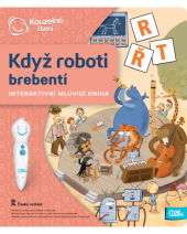 kniha Když roboti brebentí Interaktivní mluvící kniha, ALBI Česká republika a.s. 2020