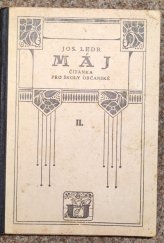 kniha Máj Čítanka pro školy občanské II., Česká grafická Unie 1922