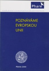 kniha Poznáváme Evropskou unii, Univerzita Karlova, Pedagogická fakulta 2000