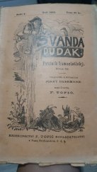 kniha Švanda Dudák  Poutník humoristický, F. Topič 1893