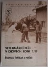 Veterinární péče v chovech koní 1/85