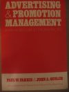 Advertising and Promotion Management