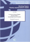 European human rights foreign policy: indentifying crucial variables