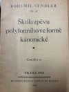 Škola zpěvu plyfonního ve formě kánonické