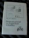 Doporučené a zapsané zásilky