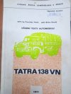 Učební texty automobilu Tatra 138 VN