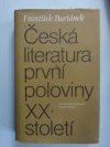 Česká literatura první poloviny XX. století