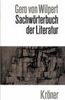 Sachwörterbuch der Literatur