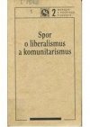 Spor o liberalismus a komunitarismus