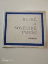 Ruské a sovětské umění ze sbírek Národní galerie v Praze