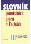 Slovník pomístních jmen v Čechách