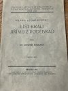 Hilaria Litoměřického List králi Jiřímu z Poděbrad