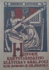 Z historie královopolského kláštera kartuziánů