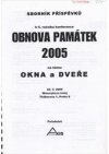 Obnova památek 2005