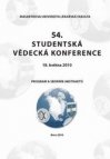 54. studentská vědecká konference