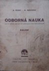 Odborná nauka pro 2. ročník základních odborných škol kovodělných