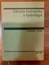 Základy hydrauliky a hydrologie