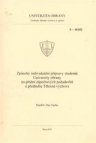 Způsoby individuální přípravy studentů Univerzity obrany na plnění zápočtových požadavků z předmětu Tělesná výchova