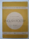 English poetry 1579-1947