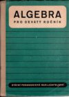 Algebra pro devátý ročník