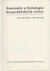 Anatomie a fyziologie hospodářských zvířat