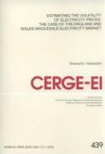 Estimating the volatility of electricity prices: the case of the England and Wales wholesale electricity market
