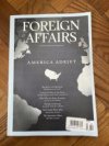 Foreign affairs