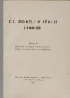 Čs. odboj v Italii 1944-45