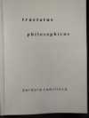 Tractatus philosophicus