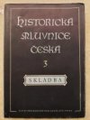 Historická mluvnice česká