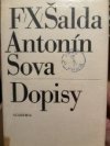 F.X. Šalda, Antonín Sova - dopisy