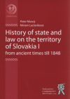 History of state and law on the territory of Slovakia I