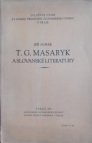 T.G. Masaryk a slovanské literatury