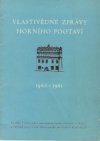 Vlastivědné zprávy horního Pootaví 1960-1961