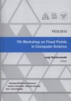 Fixed Points in Computer Science 2010