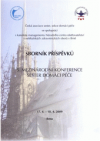 Sborník příspěvků 5. mezinárodní konference sester domácí péče