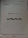 Matematika III