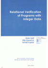 Relational verification of programs with integer data